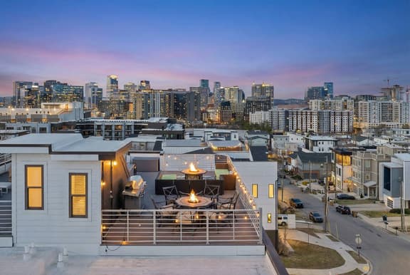 Walk to Broadway • Rooftop Fire Pit • SkylineViews - Image 1